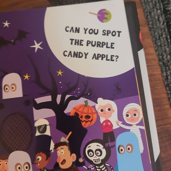 Halloween Book Look There's A Ghost Educational and Colorful Search And Find - Picture 9 of 13